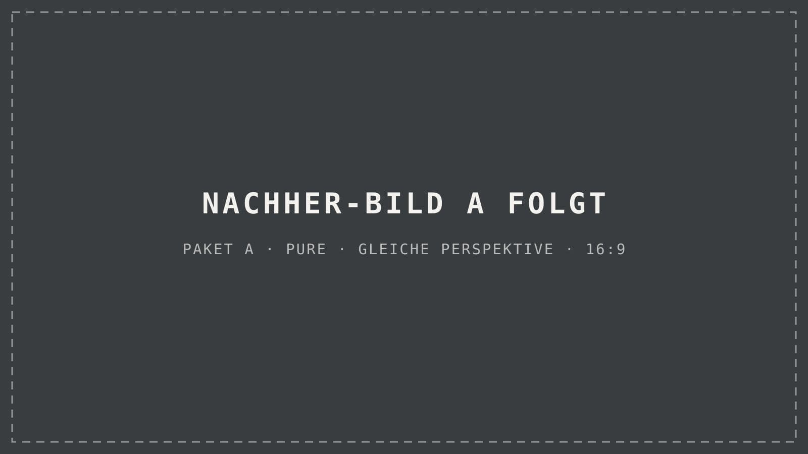 Nachher — Außenanlage Variante A