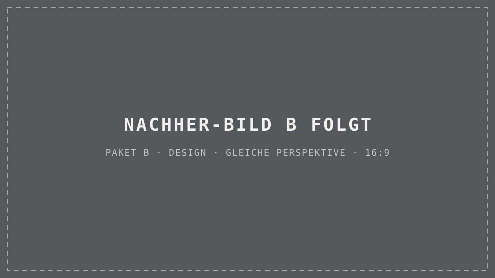 Nachher — Außenanlage Variante B