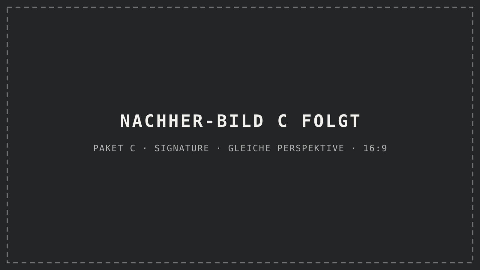 Nachher — Außenanlage Variante C